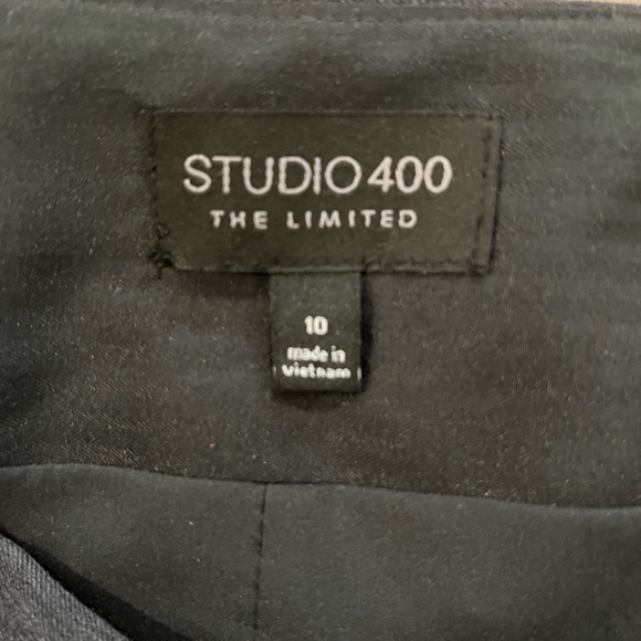 Black and Dark Grey Pencil Skirts - Picture 5 of 7